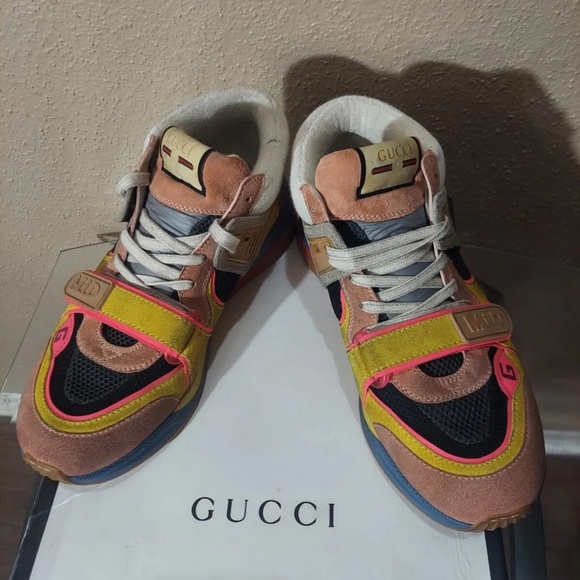 Gucci Men’s Vibrant Multicolor Sneaker - Picture 1 of 7